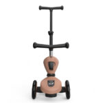 Scoot&Ride Odrážadlo kolobežka 2v1 Highwaykick 1 Push and Go Mocha – Dopravné prostriedky a prilby pre deti z e-shop...
