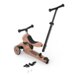 Scoot&Ride Odrážadlo kolobežka 2v1 Highwaykick 1 Push and Go Mocha – Dopravné prostriedky a prilby pre deti z e-shop...