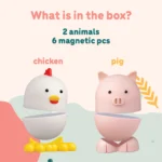 Magimals Skladacie magnetické zvieratká Farma – Hračky od 0 do 3 rokov pre deti z e-shopu Naša Bublinka Martin | det...
