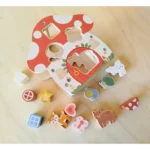 Tooky Toy Vkladačka Tvary Domček – Hračky od 0 do 3 rokov pre deti z e-shopu Naša Bublinka Martin | detský obchod s...