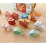 Tooky Toy Vkladačka Tvary Domček – Hračky od 0 do 3 rokov pre deti z e-shopu Naša Bublinka Martin | detský obchod s...