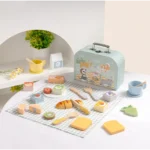 Tooky Toy Piknik set v kufríku – Hračky od 0 do 3 rokov pre deti z e-shopu Naša Bublinka Martin | detský obchod s ob...