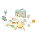Tooky Toy Piknik set v kufríku – Hračky od 0 do 3 rokov pre deti z e-shopu Naša Bublinka Martin | detský obchod s ob...