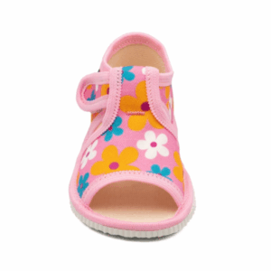 RAK Papuče Kvety Ružové – Obuv pre deti z e-shopu Naša Bublinka Martin | detský obchod s oblečením, obuvou, hrač...
