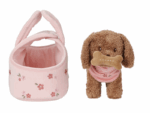 Little Dutch Psík plyšový Jackie v kabelke – Hračky od 0 do 3 rokov pre deti z e-shopu Naša Bublinka Martin | detsk...