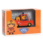 Crazy Motors Malé požiarnicke autíčko (Litte Fire Truck) – Autíčka pre deti z e-shopu Naša Bublinka Martin | dets...