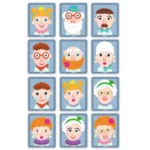 Magnetická skladačka Portréty