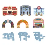 Crazy Motors Obrovské puzzle Mesto – Autíčka pre deti z e-shopu Naša Bublinka Martin | detský obchod s oblečením,...