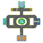 Crazy Motors Obrovské puzzle Mesto – Autíčka pre deti z e-shopu Naša Bublinka Martin | detský obchod s oblečením,...