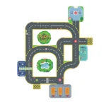 Crazy Motors Obrovské puzzle Mesto – Autíčka pre deti z e-shopu Naša Bublinka Martin | detský obchod s oblečením,...