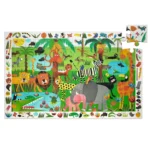 Djeco Objavovacie puzzle Džungľa – Hračky od 3 do 6 rokov pre deti z e-shopu Naša Bublinka Martin | detský obchod s...
