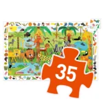 Djeco Objavovacie puzzle Džungľa – Hračky od 3 do 6 rokov pre deti z e-shopu Naša Bublinka Martin | detský obchod s...