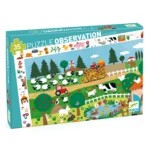 Djeco Objavovacie puzzle Farma – Hračky od 3 do 6 rokov pre deti z e-shopu Naša Bublinka Martin | detský obchod s obl...