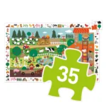 Djeco Objavovacie puzzle Farma – Hračky od 3 do 6 rokov pre deti z e-shopu Naša Bublinka Martin | detský obchod s obl...