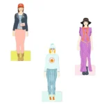 Djeco Papierové bábiky Mega šatník – Hračky od 6 do 10 rokov pre deti z e-shopu Naša Bublinka Martin | detský obc...