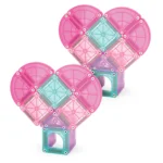 Magna Tiles Magnetická stavebnica microMAGS Heart to Heart Travel Set 26 dielov – Hračky od 3 do 6 rokov pre deti z e-...