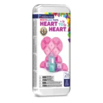 Magna Tiles Magnetická stavebnica microMAGS Heart to Heart Travel Set 26 dielov – Hračky od 3 do 6 rokov pre deti z e-...