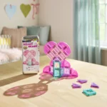 Magna Tiles Magnetická stavebnica microMAGS Heart to Heart Travel Set 26 dielov – Hračky od 3 do 6 rokov pre deti z e-...