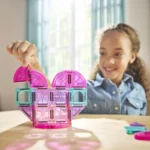Magna Tiles Magnetická stavebnica microMAGS Heart to Heart Travel Set 26 dielov – Hračky od 3 do 6 rokov pre deti z e-...