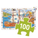 Djeco Objavovacie puzzle Piráti
