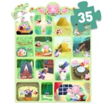 Djeco Príbehové Puzzle Tri prasiatka
