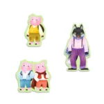 Djeco Príbehové Puzzle Tri prasiatka