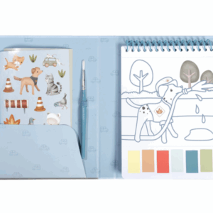 Little Dutch Omaľovánky s vodovkami a samolepkami Jim Doprava – Hračky pre deti z e-shopu Naša Bublinka Martin | det...