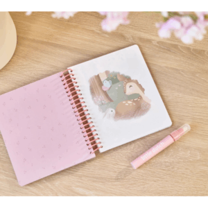 Little Dutch Kniha kúzlenia s vodou Rosa Fairy Garden – Hračky pre deti z e-shopu Naša Bublinka Martin | detský obc...