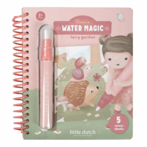 Little Dutch Kniha kúzlenia s vodou Rosa Fairy Garden – Hračky pre deti z e-shopu Naša Bublinka Martin | detský obc...