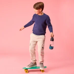 B.Box Fľaša so slamkou 600ml Night Vision