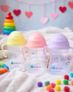 B.Box Hrnček so slamkou 240ml Gelato Banana Split – Detský riad pre deti z e-shopu Naša Bublinka Martin | detský obc...