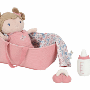 Little Dutch Bábika v košíku Rosa – Bábiky pre deti z e-shopu Naša Bublinka Martin | detský obchod s oblečením, ...
