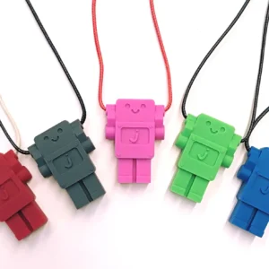 Upokojujúci prívesok Robot Zelený Jellystone Designs – Hračky pre deti z e-shopu Naša Bublinka Martin | detský obc...