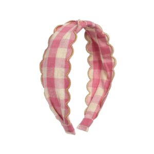 Rockahula Kids Čelenka Gingham s ozdobným lemom – Čelenky pre deti z e-shopu Naša Bublinka Martin | detský obchod s...