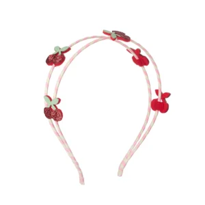 Rockahula Kids Dvojitá čelenka Cherry Kiss – Čelenky pre deti z e-shopu Naša Bublinka Martin | detský obchod s oble...