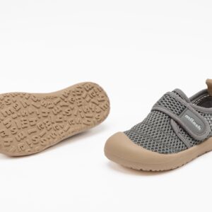 MILASH Sieťované barefoot tenisky FUN Shoes ALL ROAD - Ultimate Grey – Novinky pre deti z e-shopu Naša Bublinka Marti...