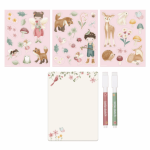 Little Dutch Knižka s magnetmi Rosa Fairy Garden – Hračky pre deti z e-shopu Naša Bublinka Martin | detský obchod s ...