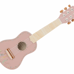 Little Dutch Gitara drevená Pink Safari Friends – Hračky pre deti z e-shopu Naša Bublinka Martin | detský obchod s o...