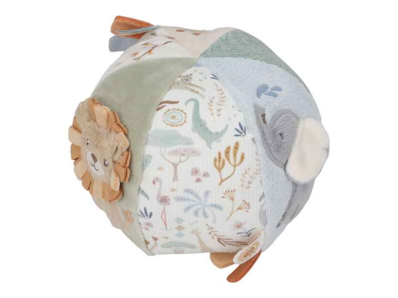 8325LD-2 Little Dutch textilná loptička Safari Friends – Hračky pre deti z e-shopu Naša Bublinka Martin | detský obchod s ob...