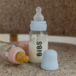 BIBS Baby Bottle silikónové cumlíky s pomalým prietokom – Dojčenské fľaše pre deti z e-shopu Naša Bublinka Mart...