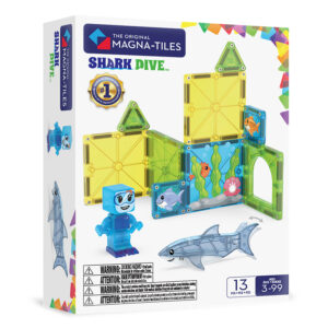 Magna Tiles Magnetická stavebnica Shark Dive 13 dielov – Hračky pre deti z e-shopu Naša Bublinka Martin | detský obc...