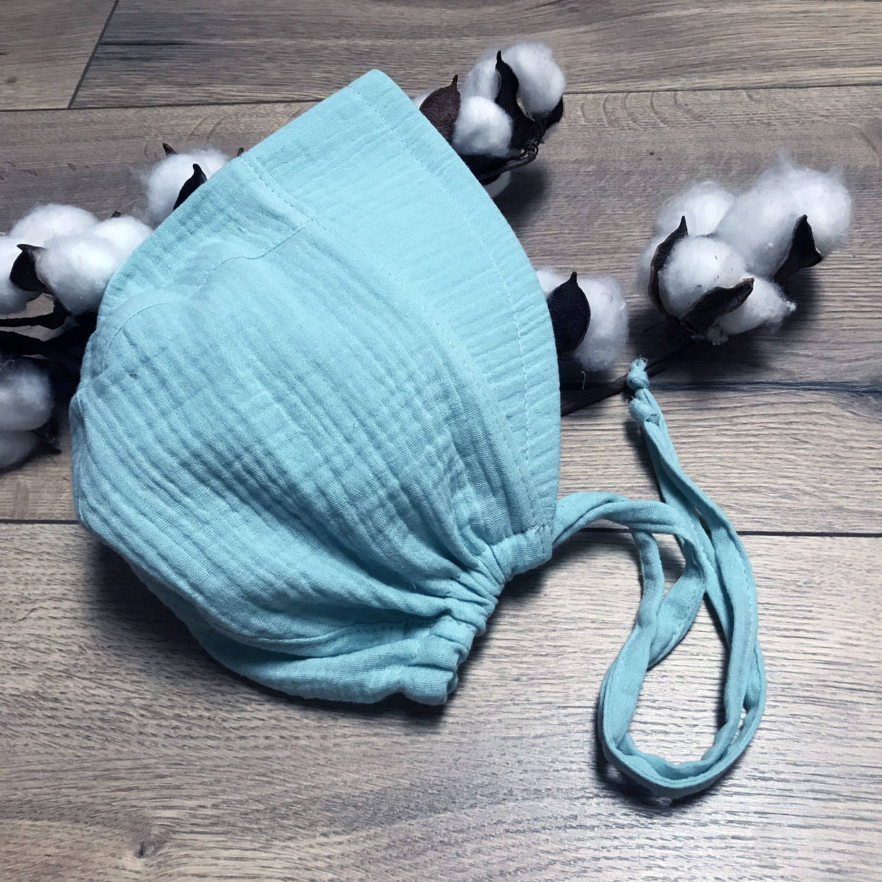 c-R14758186_289197_20220803_29124 MOONRISE Fashion Mušelínový čepiec Blue – Detské oblečenie pre deti z e-shopu Naša Bublinka Martin | detský obch...