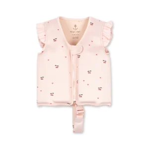 Konges Sløjd plávacia vesta Avery Cherry Coeur Rose – Detské oblečenie pre deti z e-shopu Naša Bublinka Martin | de...