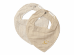 Little Dutch Podbradník Bandana 2 ks Pure Soft Beige – Novinky pre deti z e-shopu Naša Bublinka Martin | detský obcho...