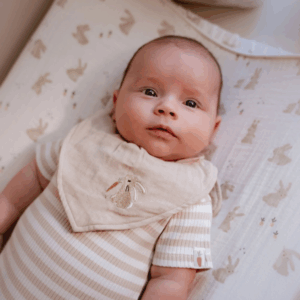 Little Dutch Podbradník Bandana 2ks Baby Bunny – Podbradníky pre deti z e-shopu Naša Bublinka Martin | detský obchod...