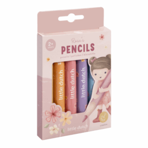 Little Dutch Pastelky 6 ks Rosa – Hračky pre deti z e-shopu Naša Bublinka Martin | detský obchod s oblečením, obuvo...