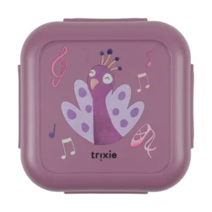 Trixie Desiatový box s klipmi Ballerina Mrs. Peacock – Desiatové boxy pre deti z e-shopu Naša Bublinka Martin | detsk...