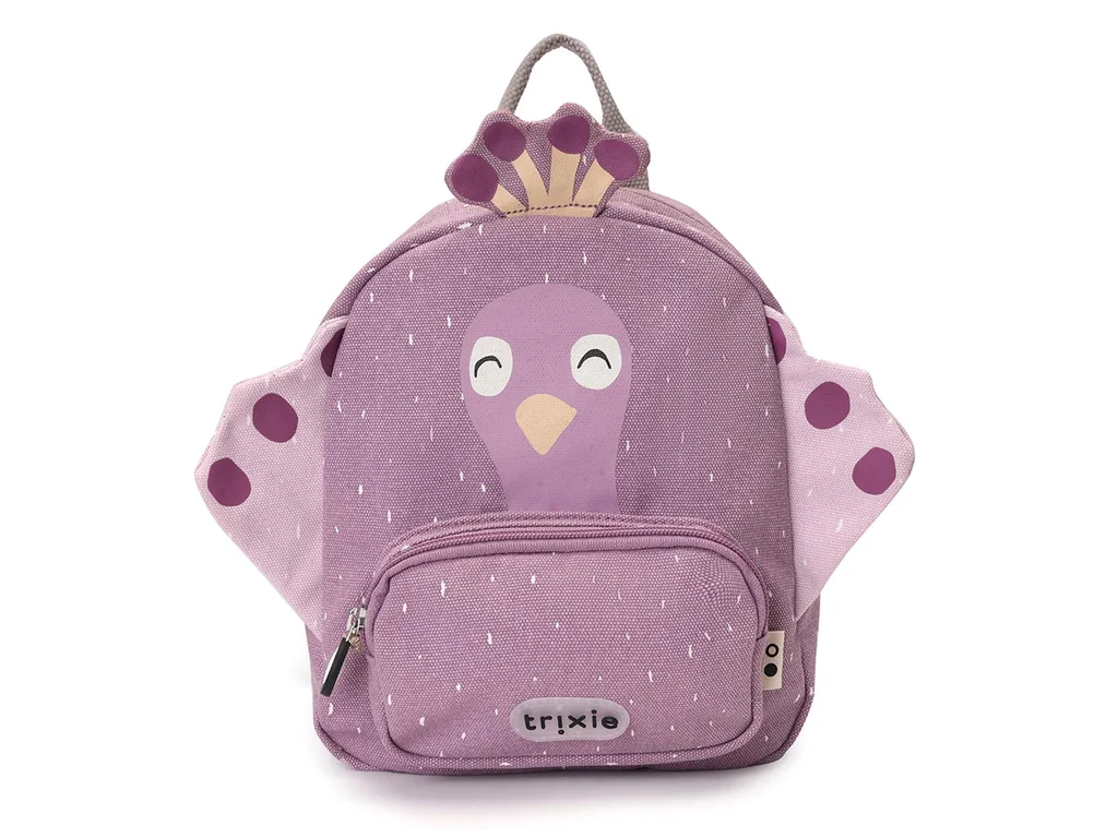 22574_trixie-batoh-pro-deti-pani-pavova-fialovy TRIXIE Detský batoh Mrs.Peacock Small – Doplnky pre deti z e-shopu Naša Bublinka Martin | detský obchod s oblečením...