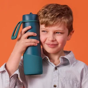 B.Box Nerezová termofľaša so slamkou 690ml Sea Glass – Fľaše pre deti z e-shopu Naša Bublinka Martin | detský obc...