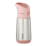 B.Box Termoska so slamkou 350ml Blush Crush – Fľaše pre deti z e-shopu Naša Bublinka Martin | detský obchod s obleč...
